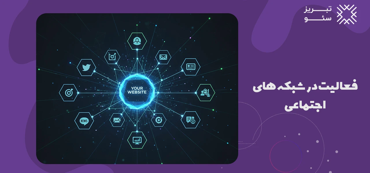 فعالیت در شبکه های اجتماعی